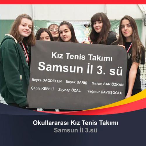 Okullar Arası Kız Tenis Takımı